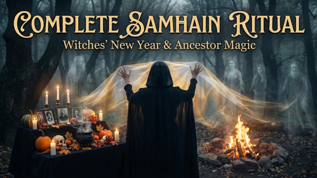 Complete Samhain Ritual: Connect with Ancestors, Receive Spirit Messages & Honor Witch’s New Year