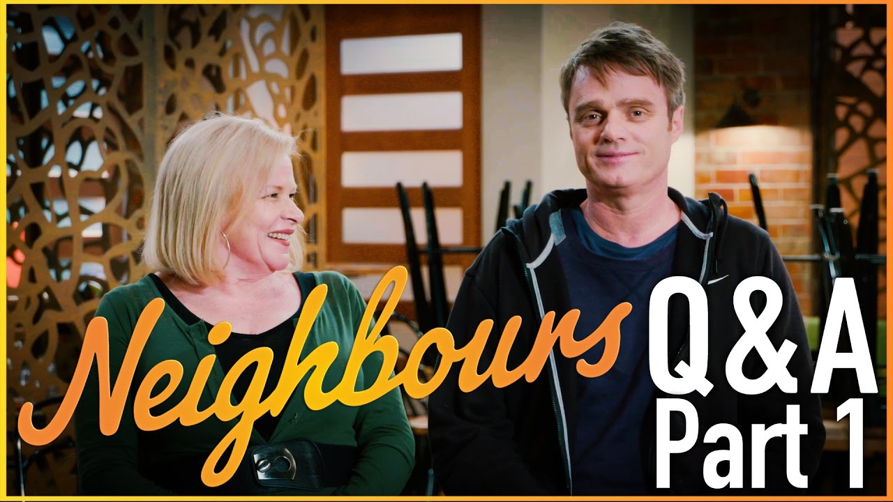 Neighbours Q&A - Colette Mann (Sheila Canning) & Damien Richardson (Gary Canning) - Part 1