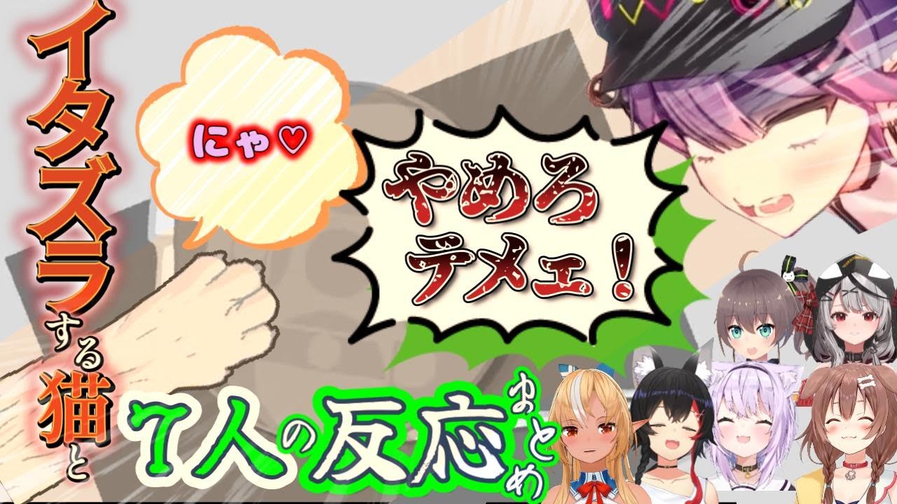 イタズラ猫への反応の違いが面白いｗ　猫に邪魔されるパズルゲームまとめ