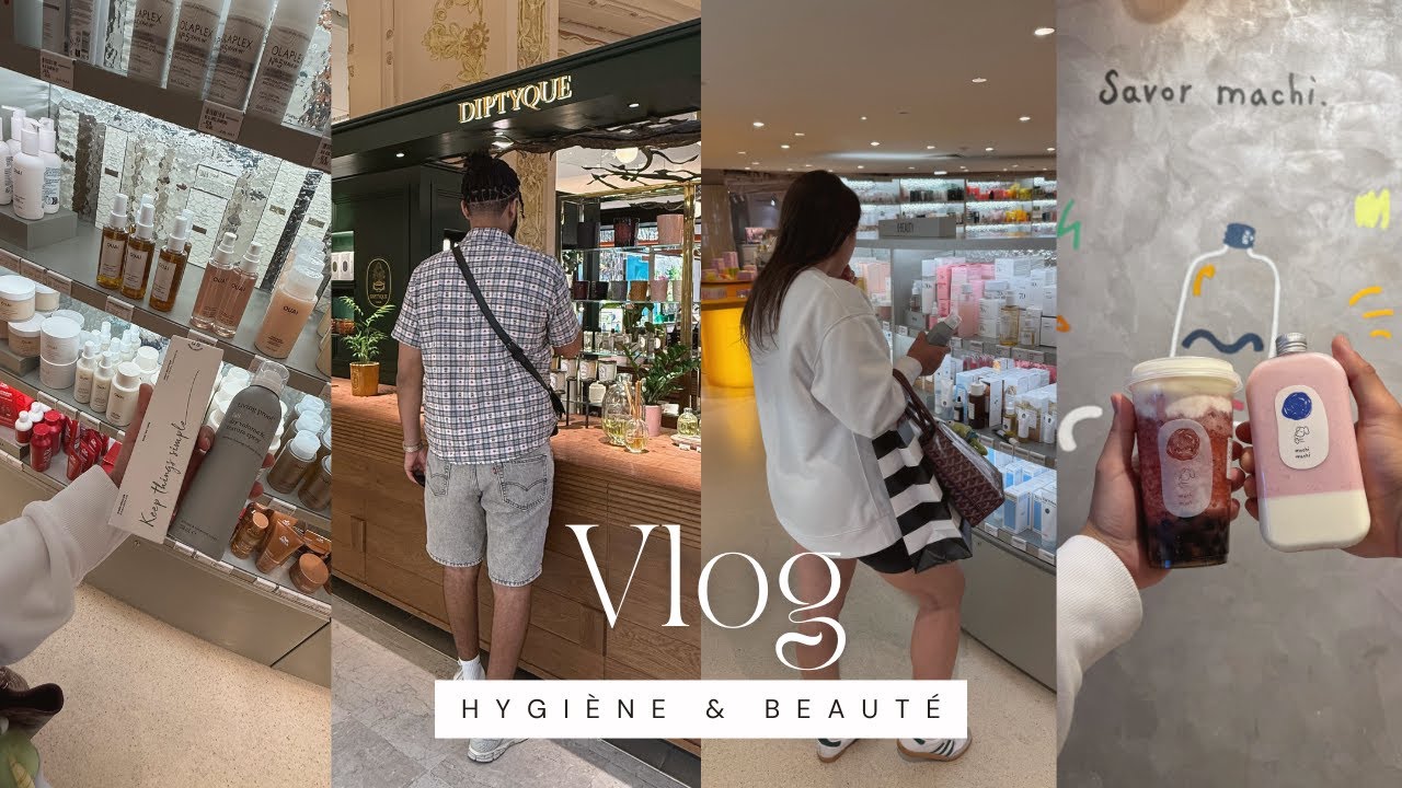 Vlog 24H |  Shopping Hygiène & Beauté 💅🏼🛍 | Galeries Lafayette, Sephora & H&M Home