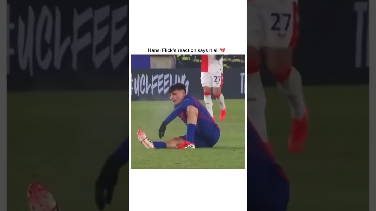 Pedri picked up hamstring injury 😅🙏🏻 