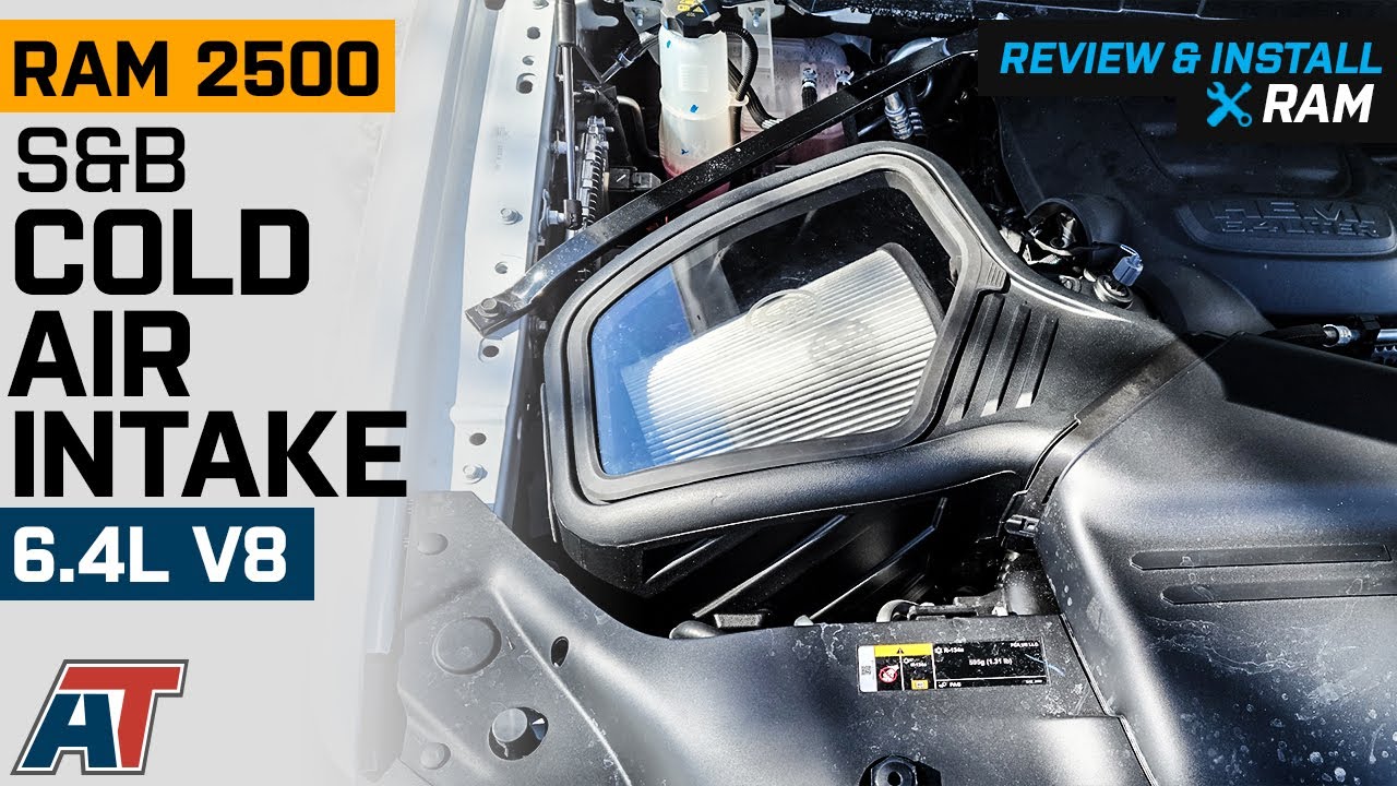 2019-2022 RAM 2500 6.4L S&B Cold Air Intake with Dry Extendable Filter Review & Install