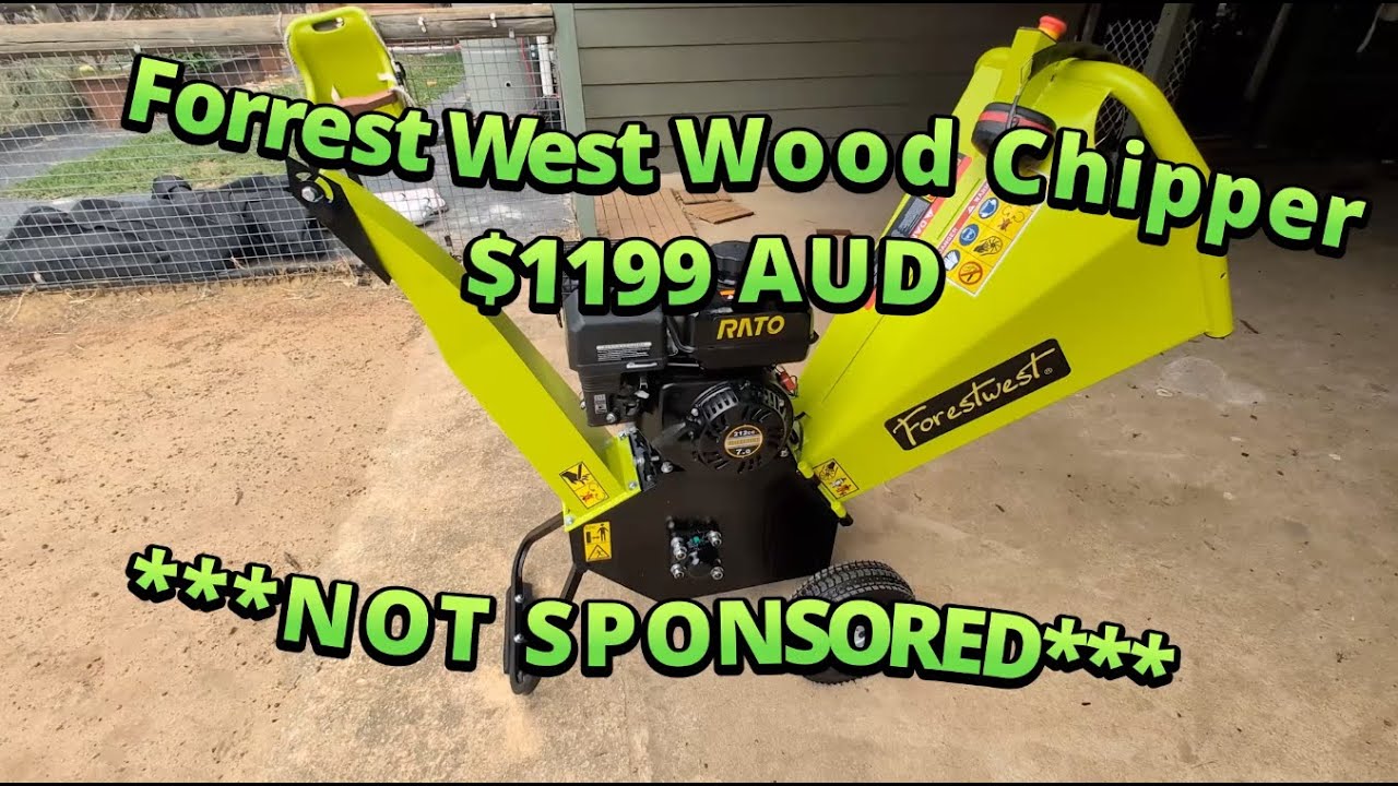 Can This 7HP Wood Chipper Handle Aussie Eucalyptus and Wattle? (Forestwest Review)
