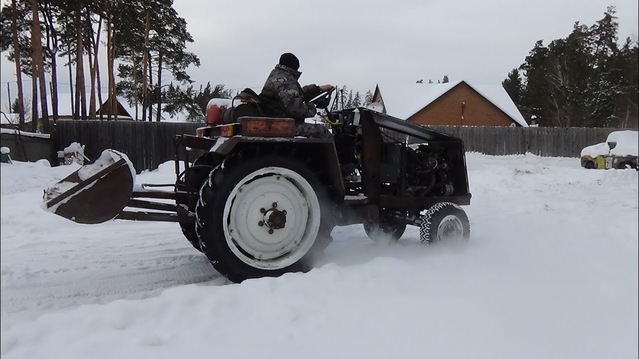 Продам самодельный трактор.