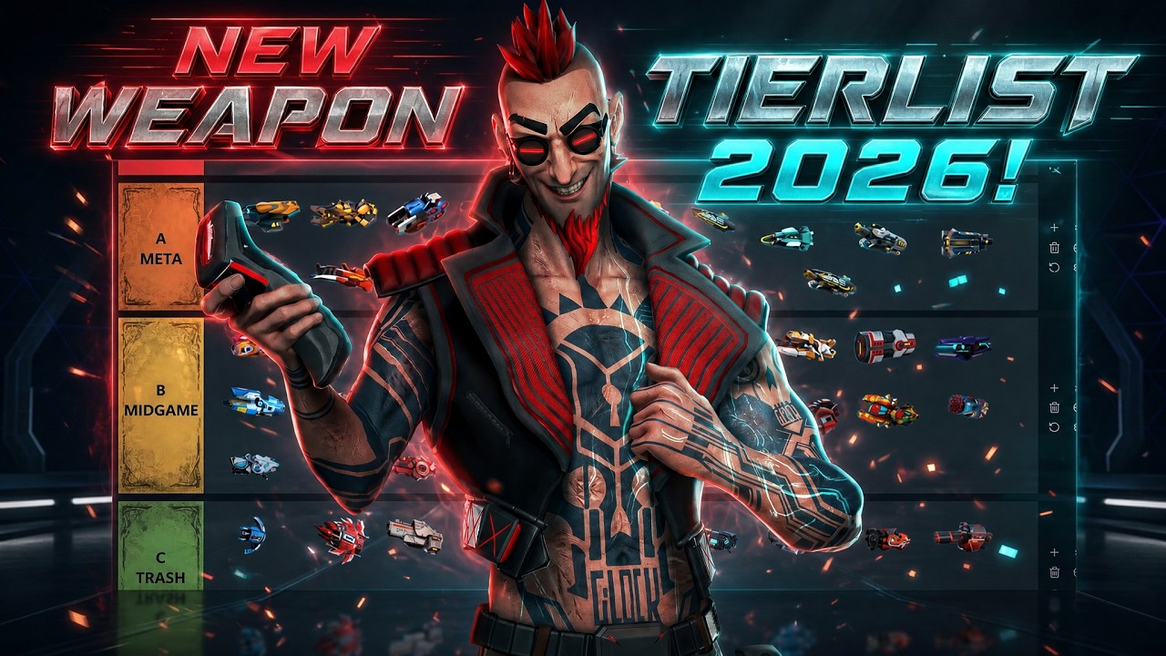 🔥 Mech Arena Waffen Tierliste 2026 &ndash; DIESE Waffen dominieren die Meta! | Mech Arena |