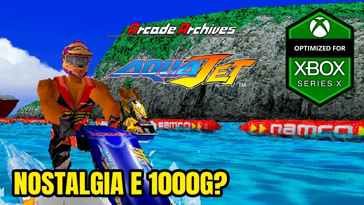 Arcade Archives 2: Aqua Jet – O Jet Ski Arcade Esquecido da Namco!