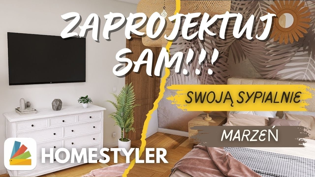 Przytulna sypialnia w klimacie boho. Jak zaprojektować sypialnie w programie Homestyler?