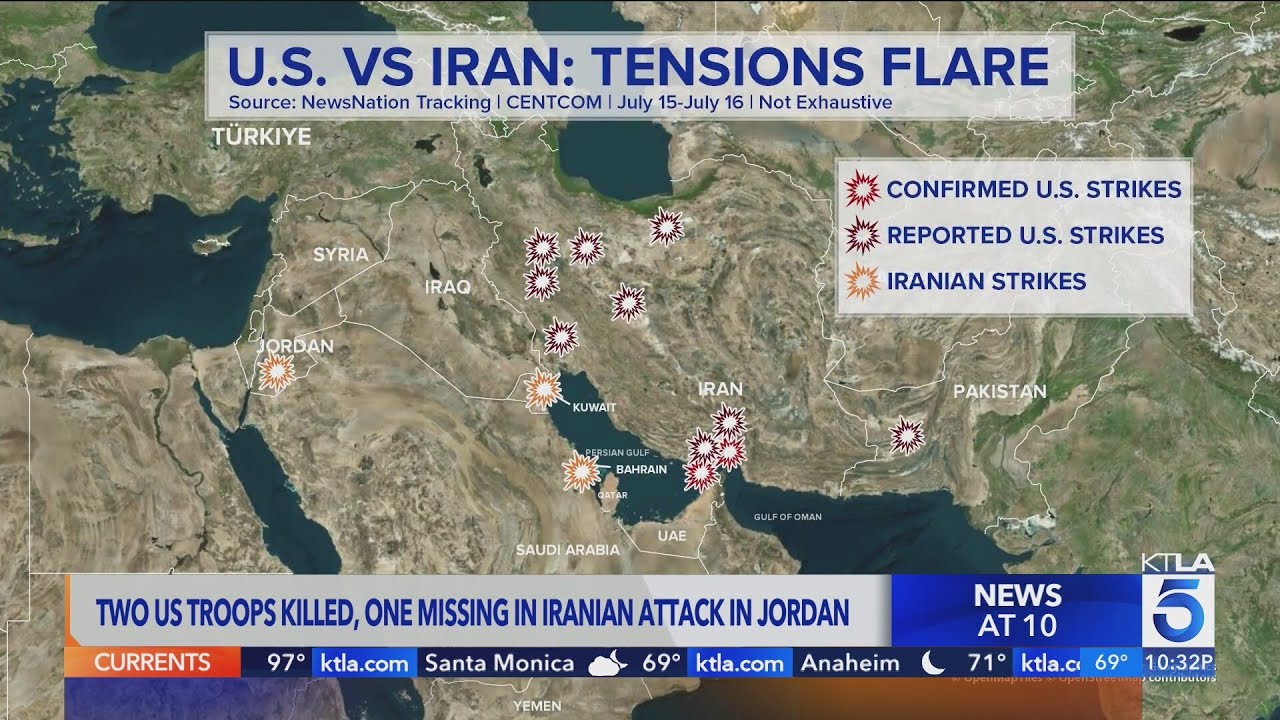 2 U.S. troops killed, 1 missing after Iran attacks base in Jordan