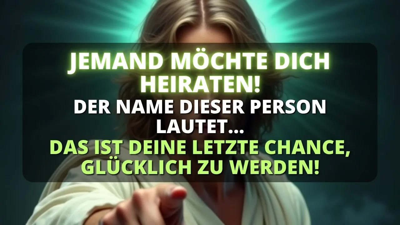 🌟 JEMAND MÖCHTE DICH HEIRATEN, UND SEIN NAME WIRD OFFENBART! 🌟