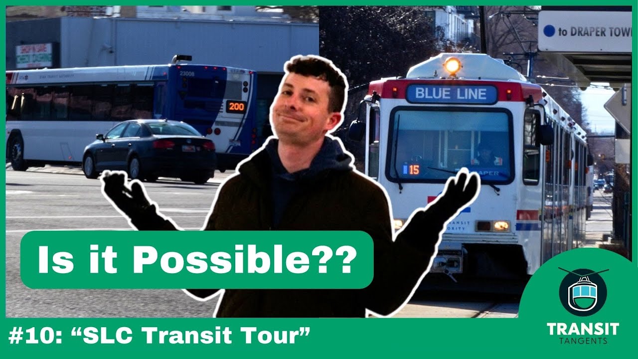 Salt Lake City Using ONLY Public Transit
