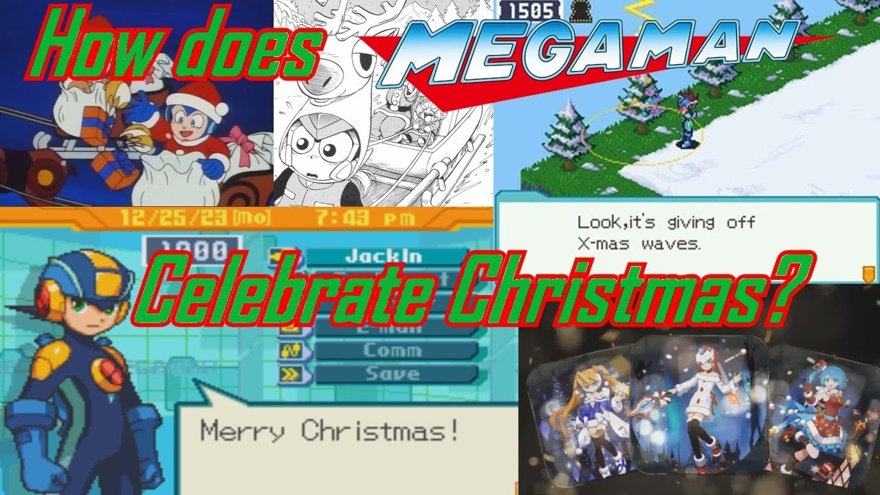 How Does MegaMan Celebrate Christmas?