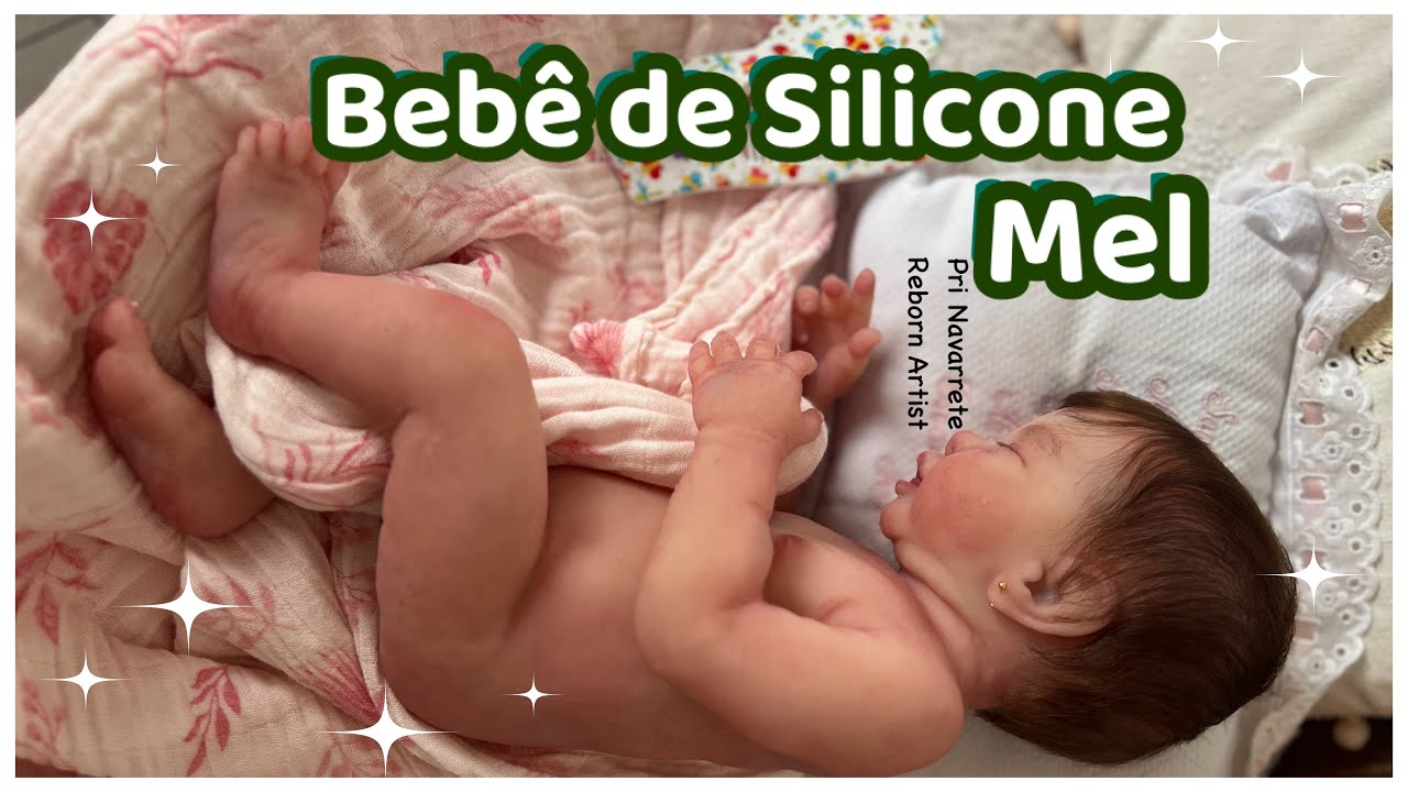 Bebê de Silicone Sólido Mel - Nasceu