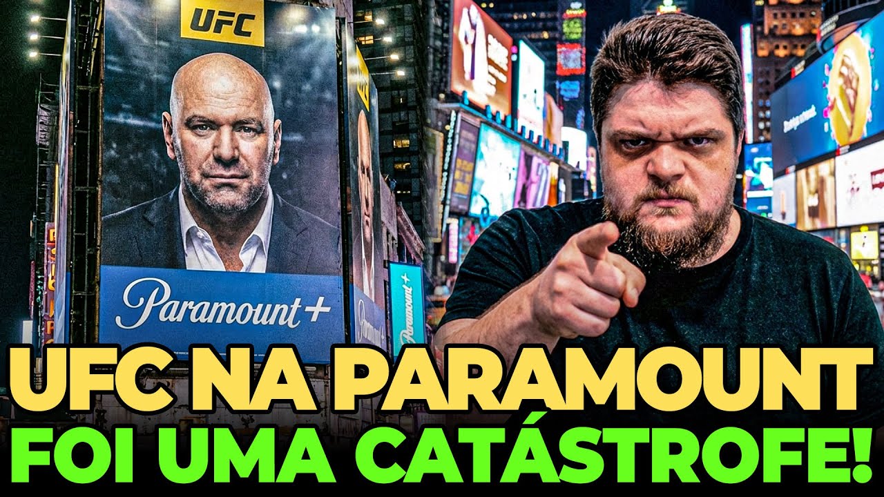 ESTREIA DO UFC NA PARAMOUNT FOI UM PESADELO! UM DESRESPEITO TOTAL COM O FÃ!