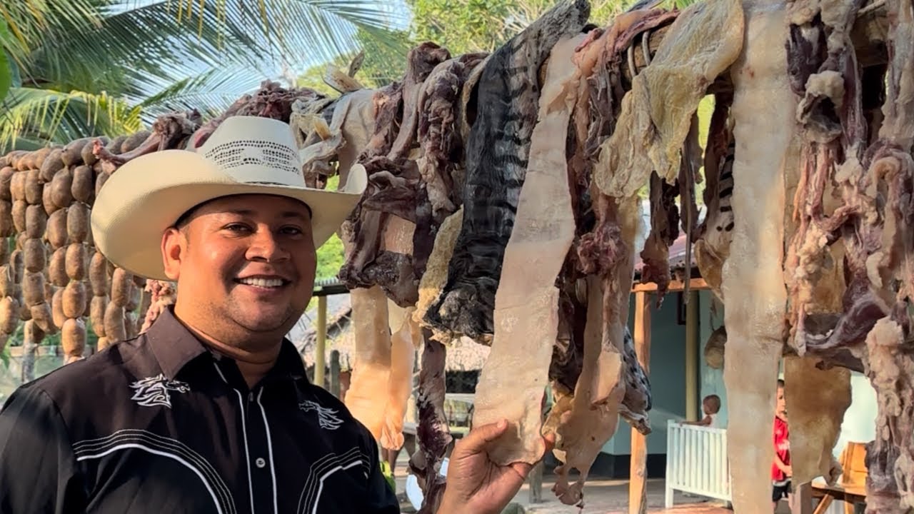 La carne seca y la comida del campo llanero