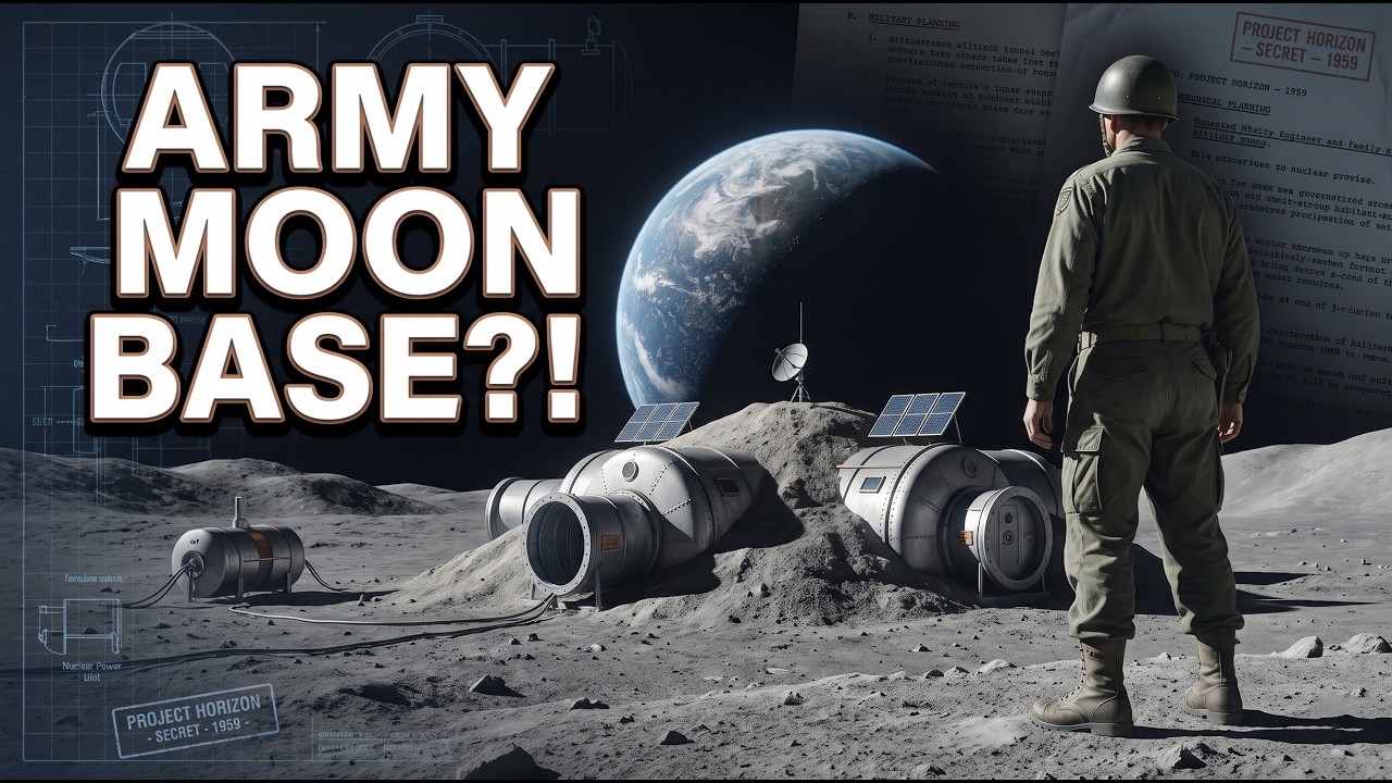 America&rsquo;s Secret 1959 Plan to Build a Military Base on the MoonBase | Project Horizon EXPLAINED