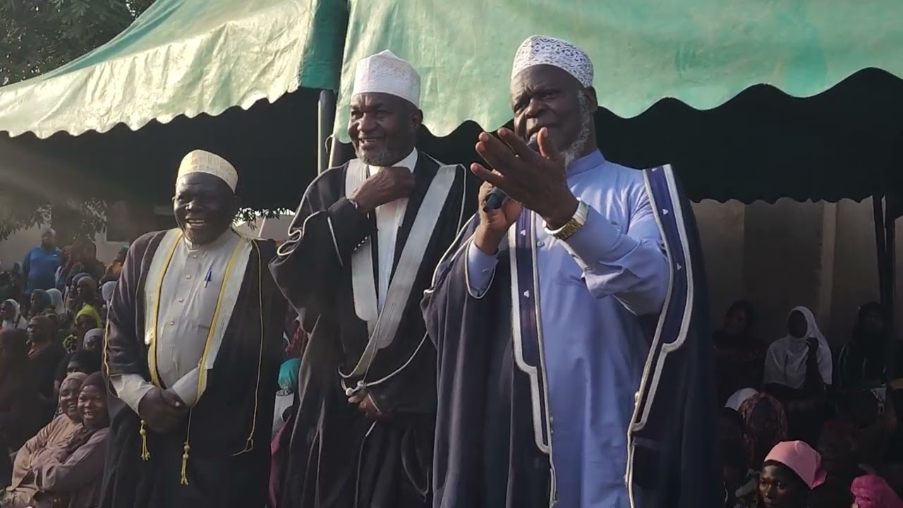 Muft Mubajje in Bugiri mourning for his closest Friend in UMSC