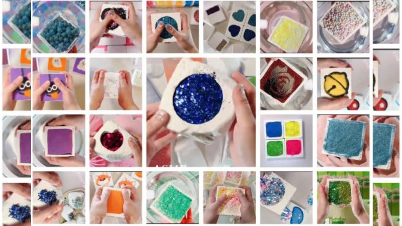 Glitter🪩 Bombs🎉 B2B #tarasedits  #asmrtriggers#gymchalk#chalkbreaking Collectionof @FingStarASMR2024