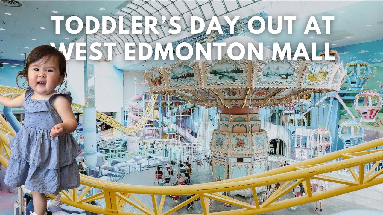Открываем торговый центр West Edmonton Mall с нашим малышом