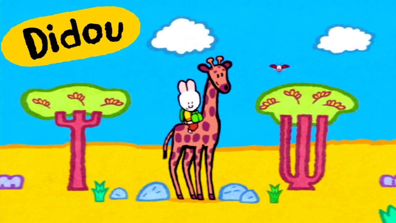 Apprends à dessiner une girafe avec Didou et Yoko ! 🦒🎨