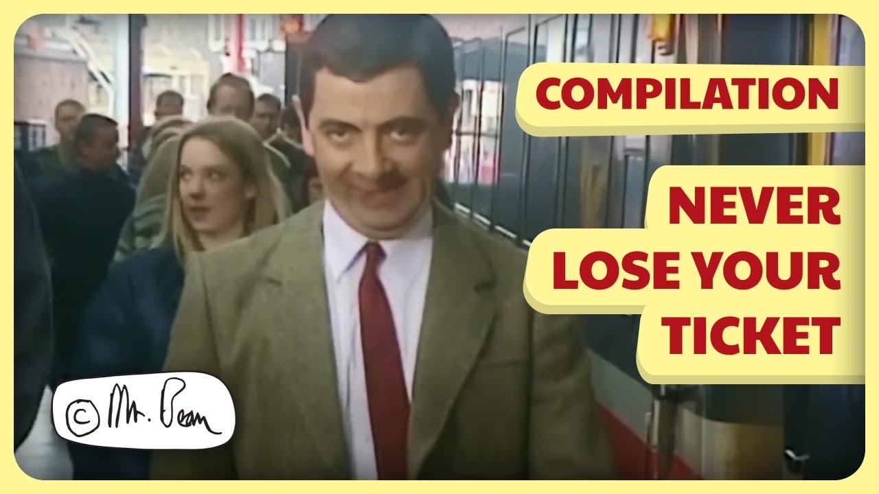 Mr Beans Lost Train Ticket... & More | Compilation | Classic Mr Bean