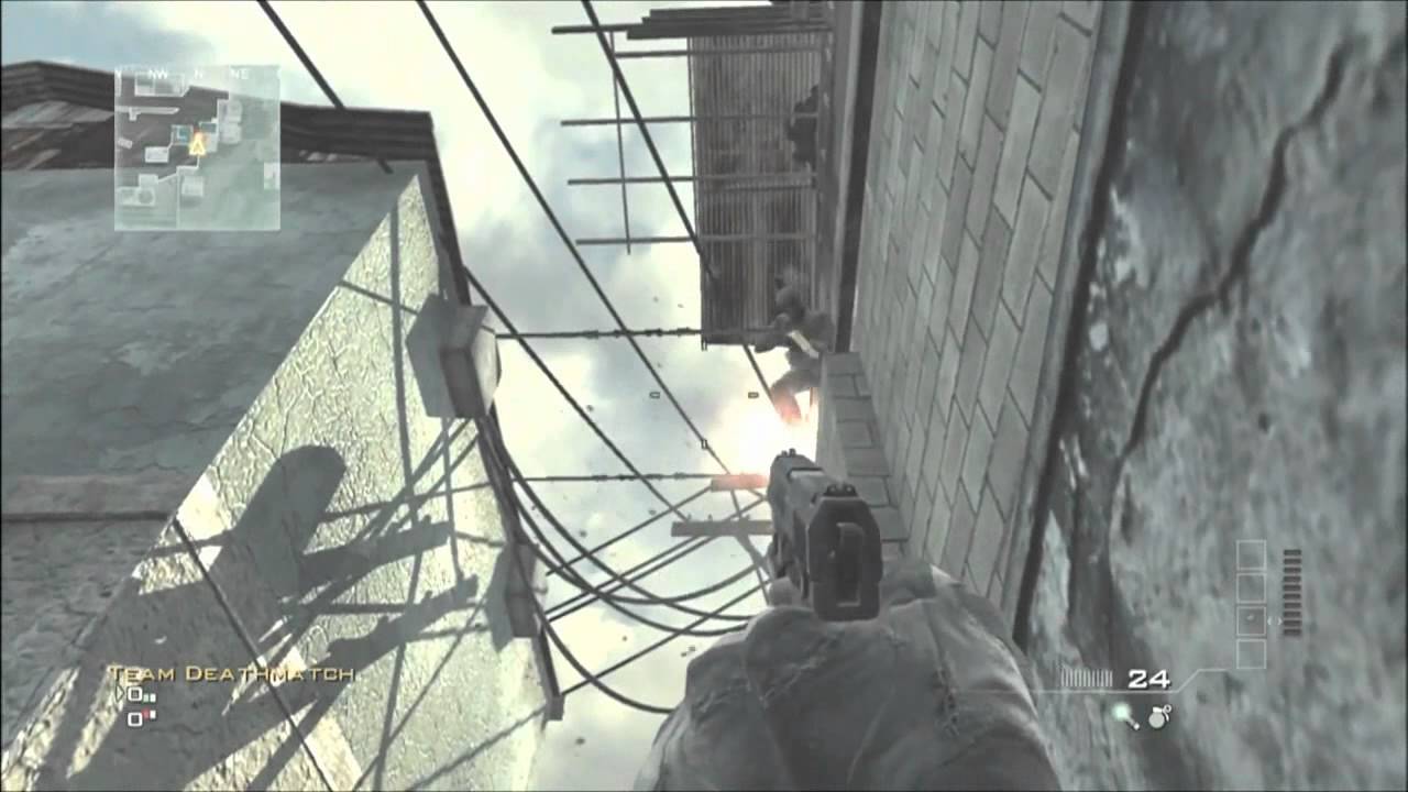 MW3 Glitches - New Way Out Of Map Mission