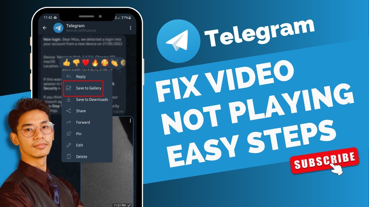 Как исправить ошибку &laquo;Видео в Telegram не воспроизводится&raquo;!