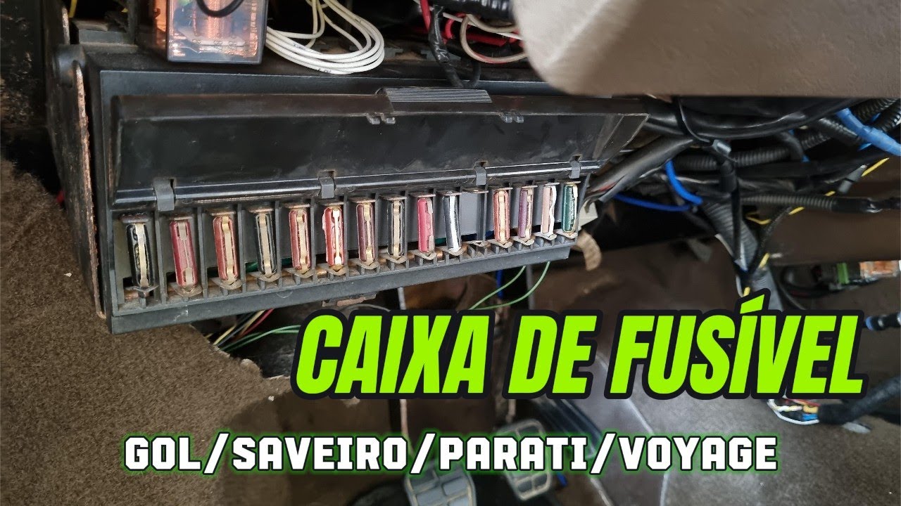 CAIXA DE FUSÍVEL LINHA VW QUADRADO 1980 A 1987