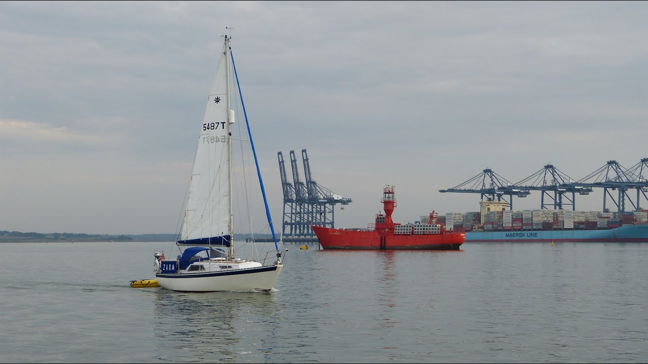 Felixstowe Ferry Sailing Club cruise to the River Orwell and Blackwater Aug 2020