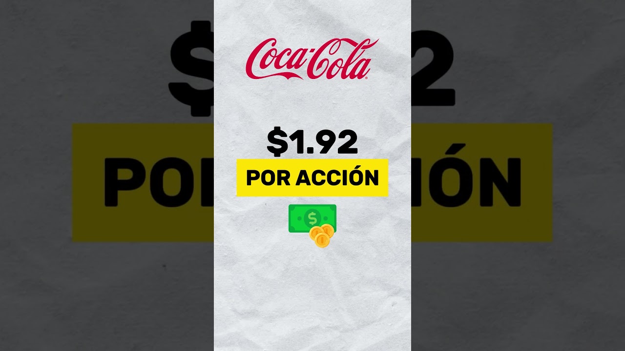 &iquest;Cu&aacute;nto tendr&iacute;as que INVERTIR para VIVIR de Dividendos COCA-COLA? #Shorts
