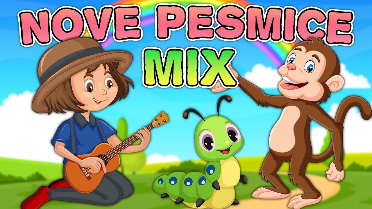 NOVE pesmice za decu MIX 💛 Najbolje pesmice za decu 💚 Muzika za decu MIX ❤️️ Nove dečije pesme MIX 💜
