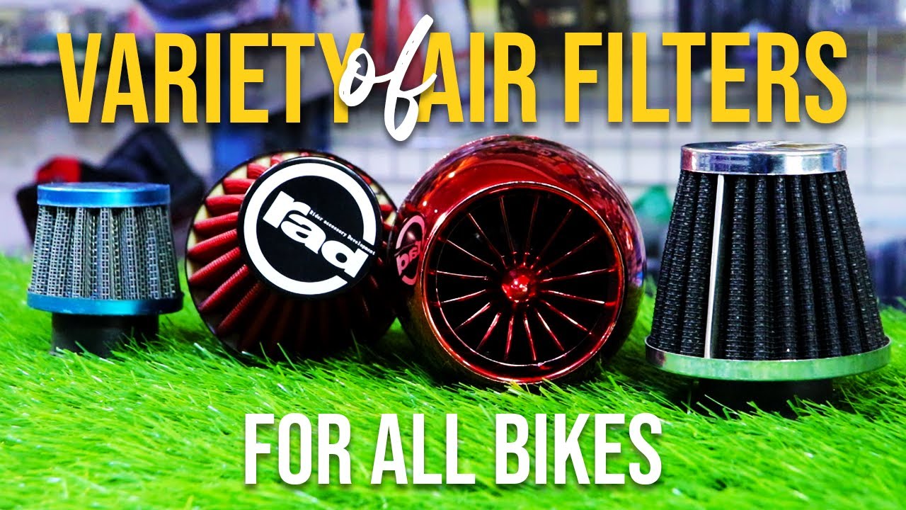 Variety of Air Filters For Bikes | CD 70 | CG 125 | Yamaha YBR | Auto Care