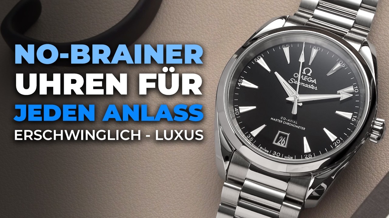 10 unschlagbare Alltagsuhren, mit denen du nichts falsch machst!