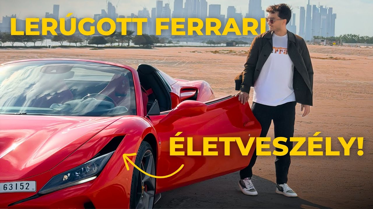 Kibéreltem egy Ferrari F8-at Dubaiban... (megbántam?)
