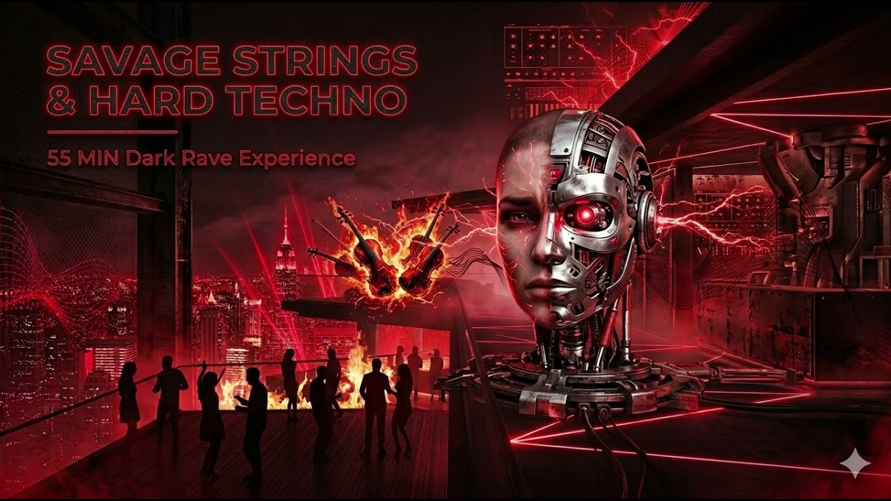 Industrial Hard Techno – 55 MIN Dark Warehouse Rave Energy