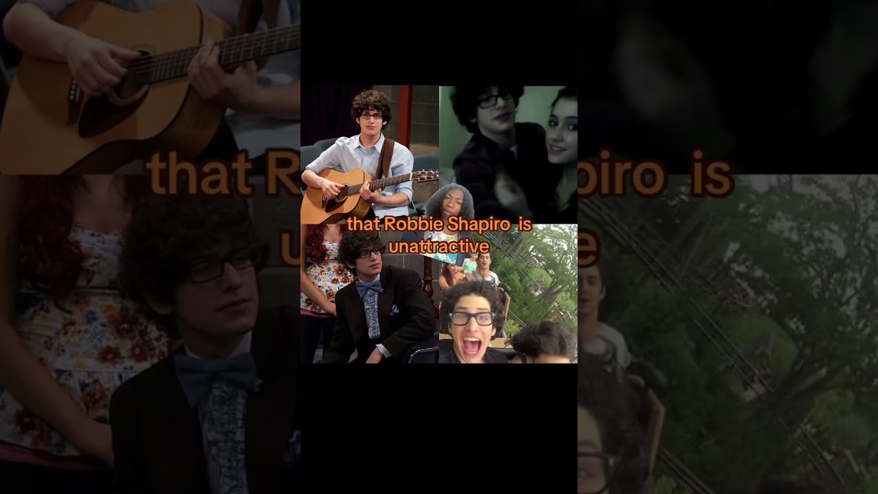 ROBBIE SHAPIRO NEVER GAVE UGLY #robbie #robbieshapiro #victorious #victoriousshow #victorioustvshow