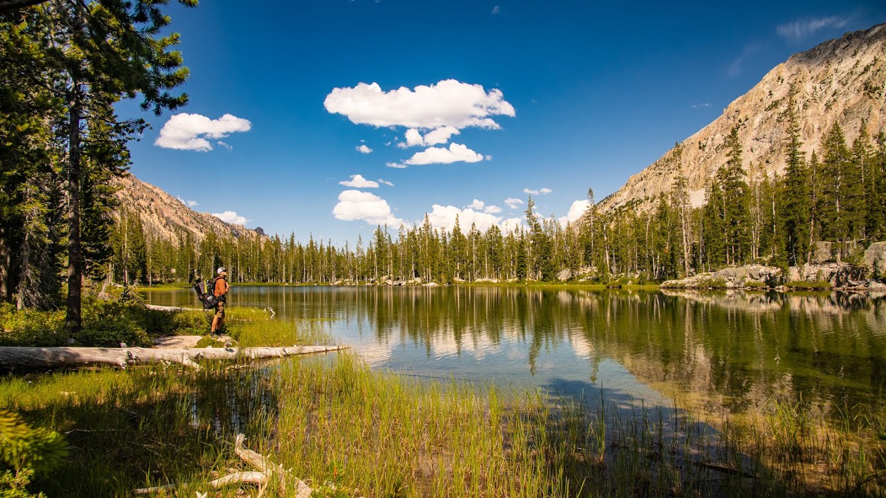 Passing The Sawtooths BIGGEST Lake to Stay at One With No Name