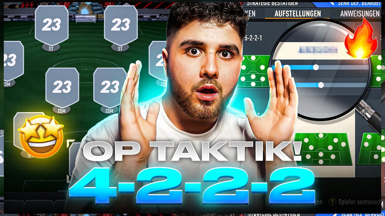 DIESE META 4-2-2-2 FORMATION ist AKTUELL die BESTE 😱🔥Individuelle Taktiken & Anweisungen | FIFA 23