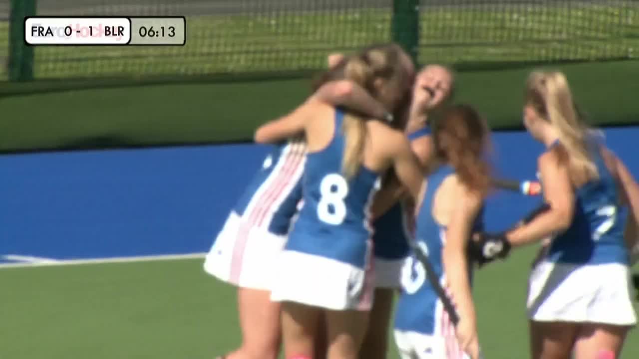 GOAL! France 1-1 Belarus. Victoria Struys, 64 mins.