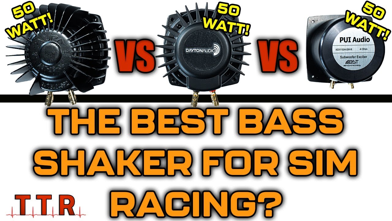 The Best Bass Shaker for Sim Racing! | Dayton vs AuraSound vs PUI