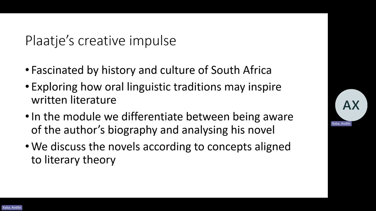 Sol T Plaatje's 'Mhudi'
