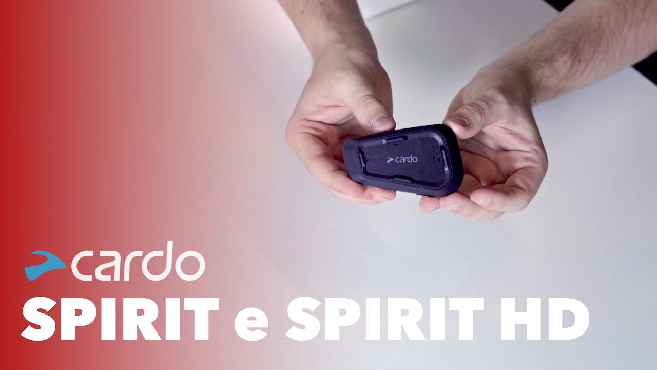 Cardo Spirit e Spirit HD presentazione | tuttoperlamoto.it