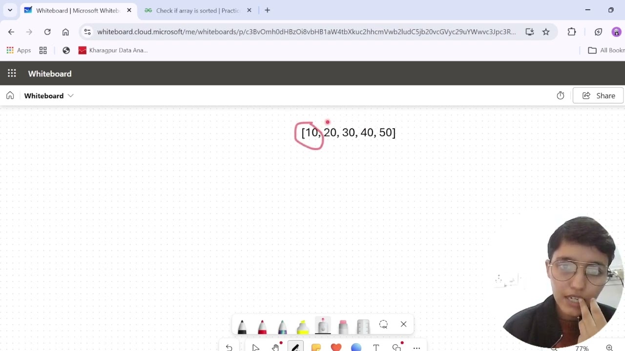 check if array is sorted