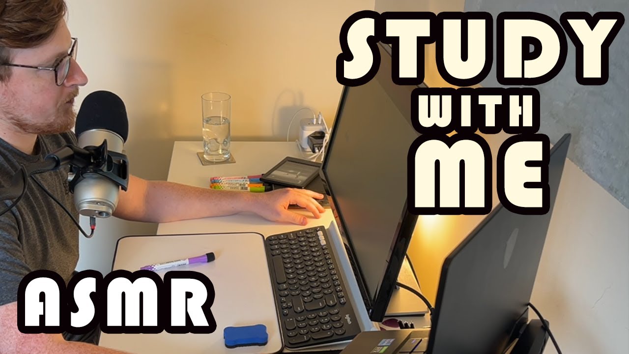 [ASMR] Study Medicine with Me | quiet, whispers, relaxing, keyboard mouse sounds