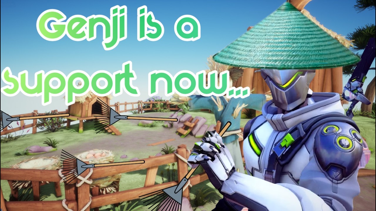 Genji is a support now...