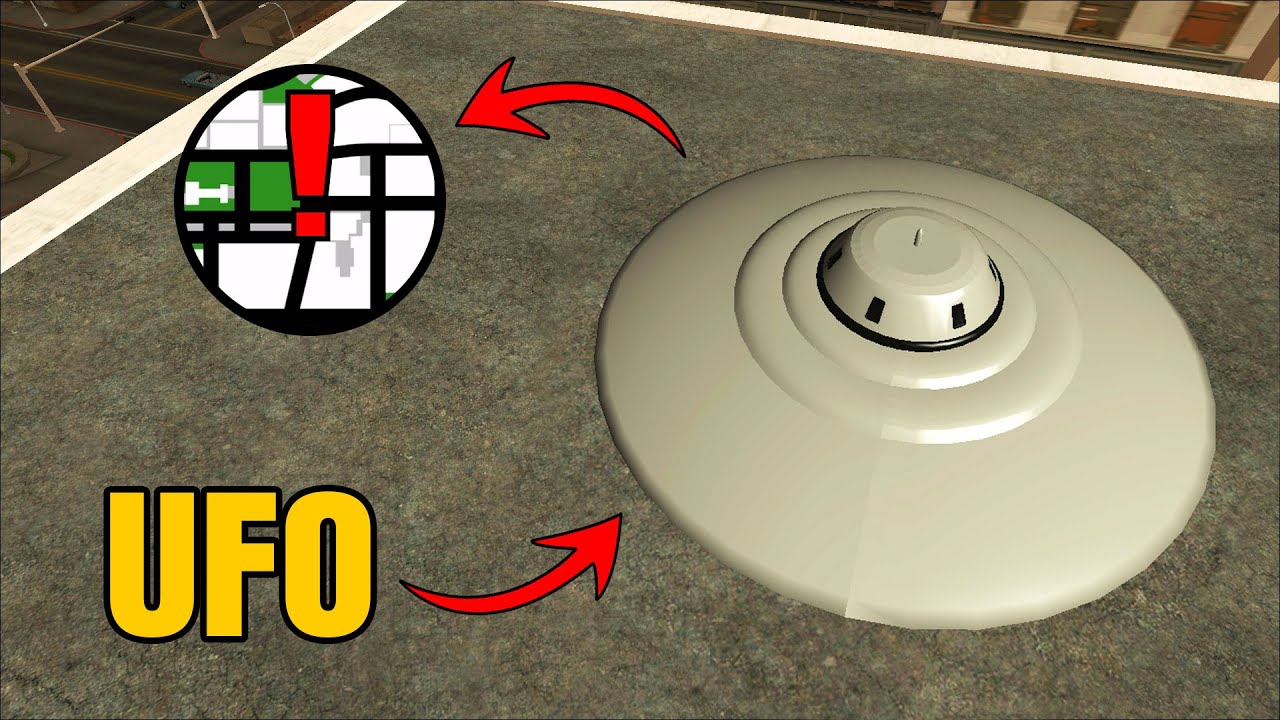 Secret UFO Location in GTA San Andreas | Hidden Place
