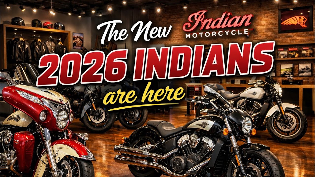 &laquo;ПЕРВЫЙ ВЗГЛЯД: Новые модели Indian 2026 года на Rider Market Orlando!&raquo;