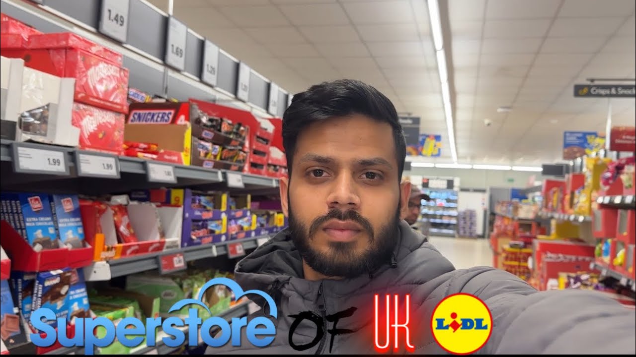Uk Well Known super store |  Lidl | #usamajuttvlogs 🇵🇰🇬🇧