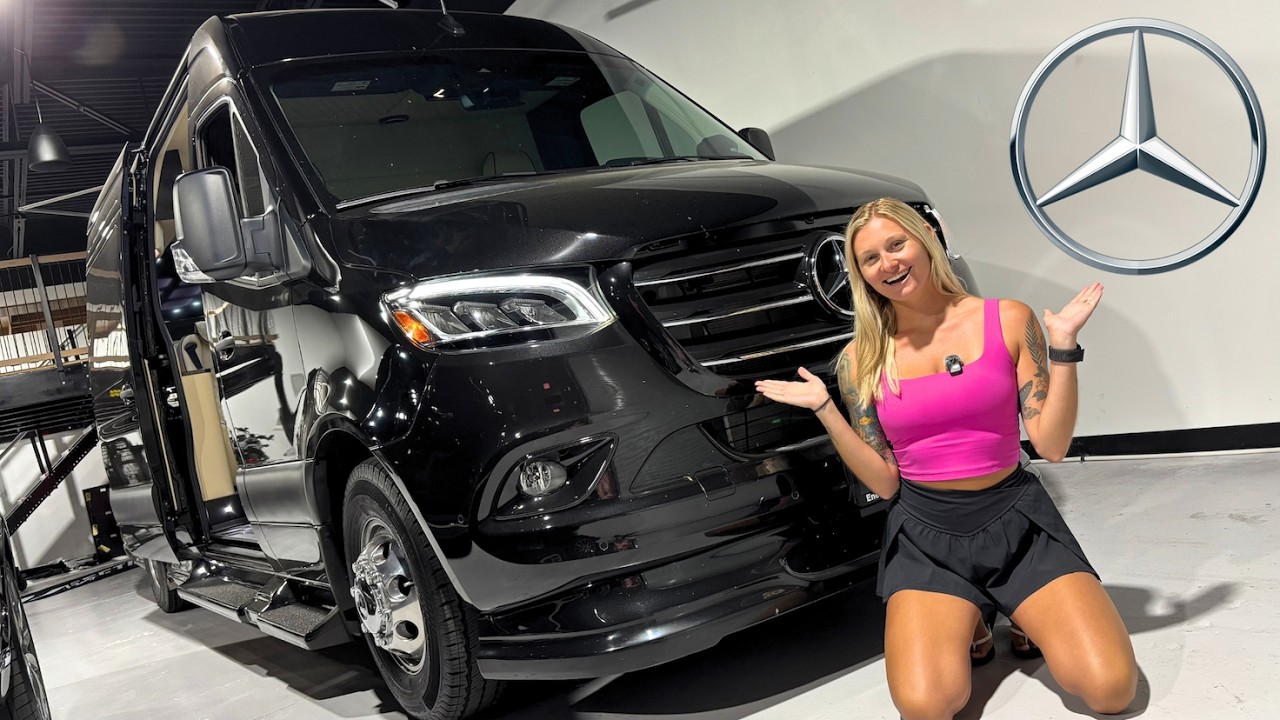 How Millionaires travel | $250,000 Mercedes Sprinter Van Review