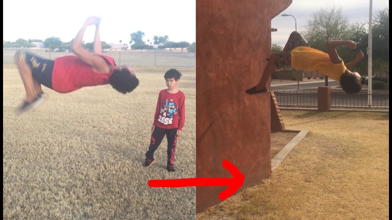 HOW TO PROGRESS FROM A BACKFLIP TO A WALL FLIP