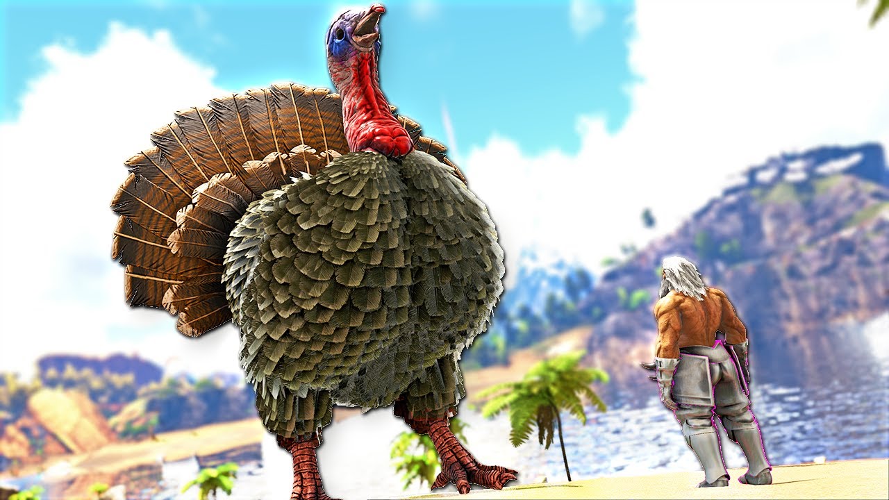 I Summoned in an UNKILLABLE TITAN TURKEY in ARK Hardcore #59